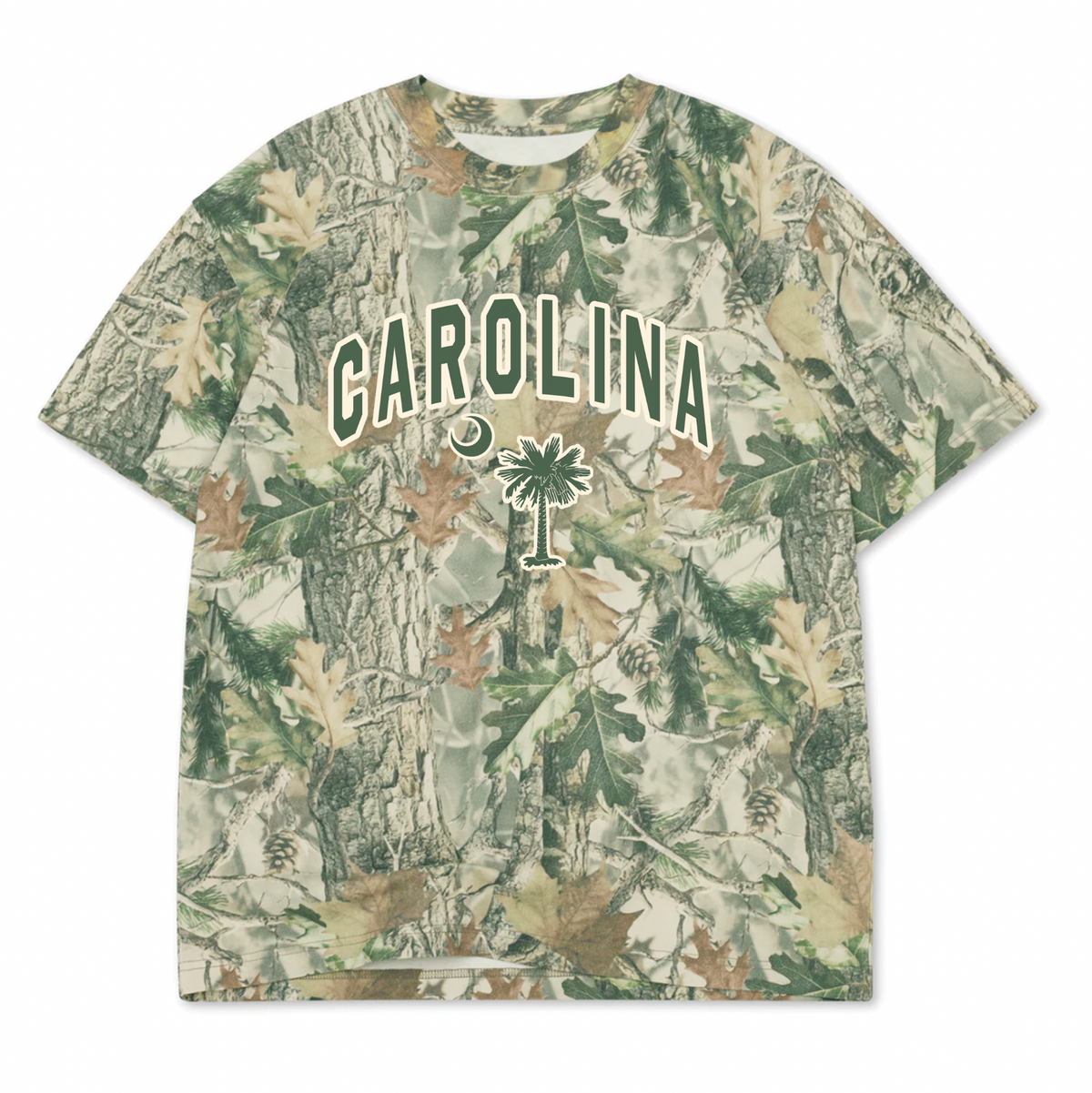 Carolina Grey Camo Tee