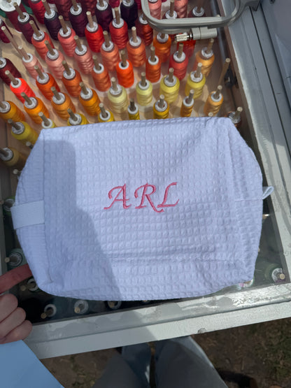 Embroidered Travel Pouch
