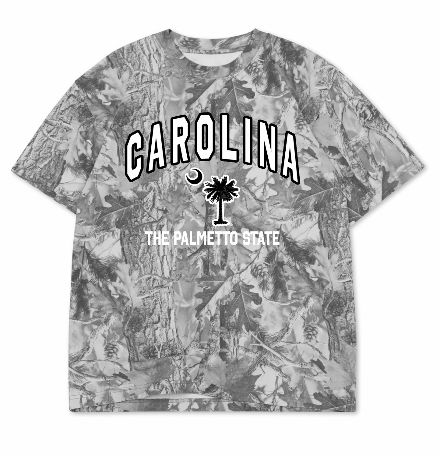 Carolina Grey Camo Tee