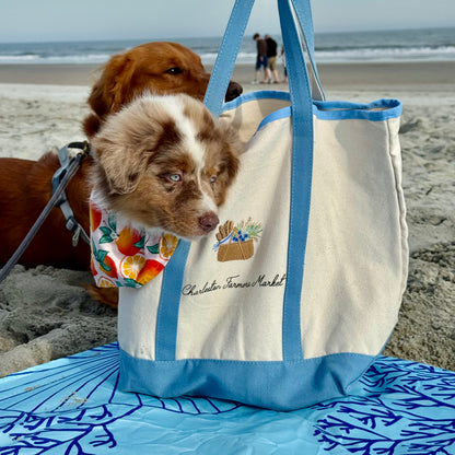 Light Blue Tote Bags