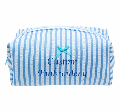 Embroidered Makeup Pouch