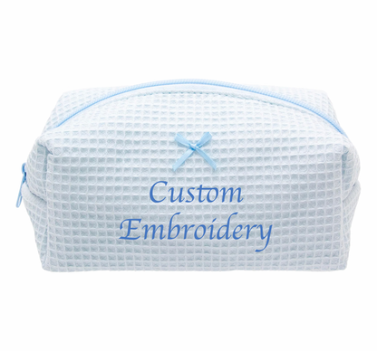 Embroidered Makeup Pouch