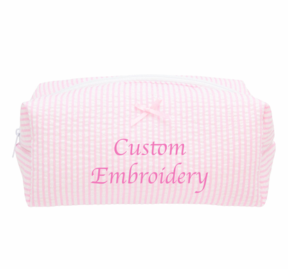 Embroidered Makeup Pouch