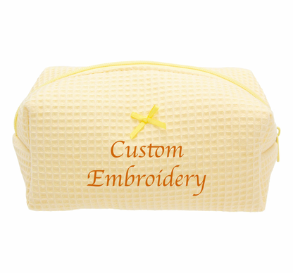 Embroidered Makeup Pouch